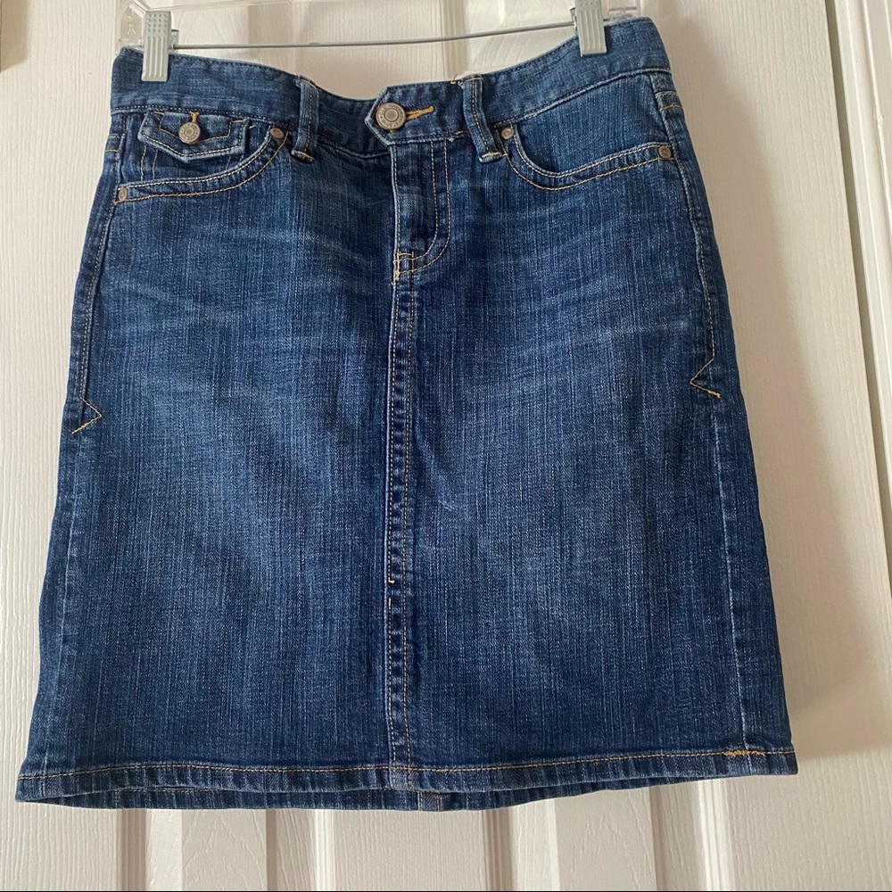Vintage denim old navy skirt
